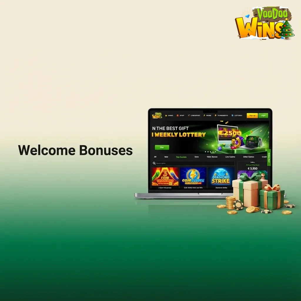 New user casino bonuses: 100% €30, 125% €50, 150% €100; slots and selected games; 40x wagering, 7-day expiry.